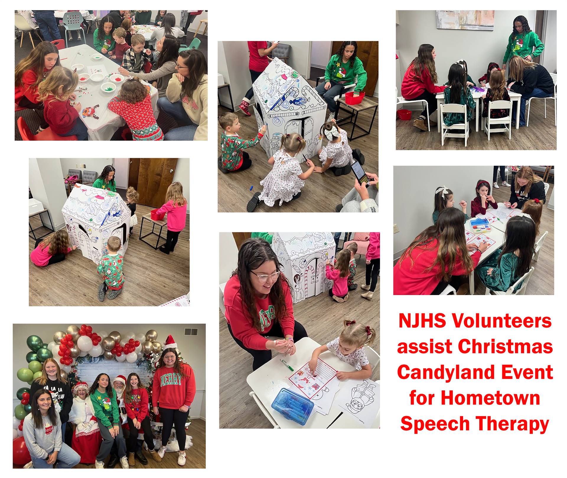 NJHS Assists Hometown Speech Therapy