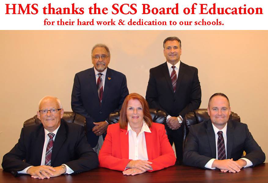 HMS thanks SCS Board of Education